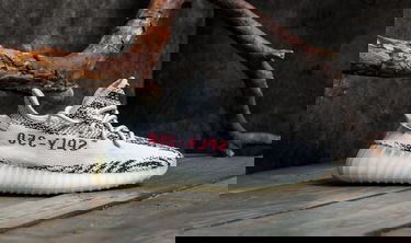 Superge in čevlji adidas Yeezy Yeezy Boost 350 V2 "Zebra" Bela | CP9654, 2