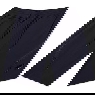 Kratke hlače C.P. Company Lens Fleece Back Shorts Mornarica | 15CMSB154A-005086W-888, 0
