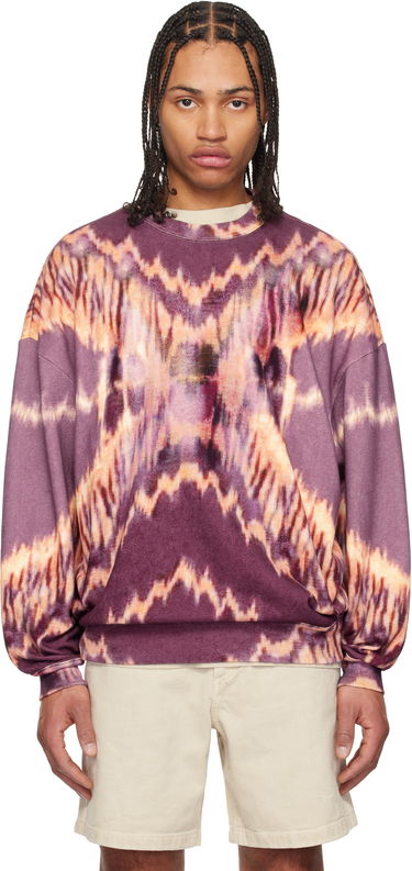 Pleteni pulover ISABEL MARANT Isabel Marant Dobbie Tie-Dye Sweatshirt Lila | 25PSW0156HA-C1M03H, 0