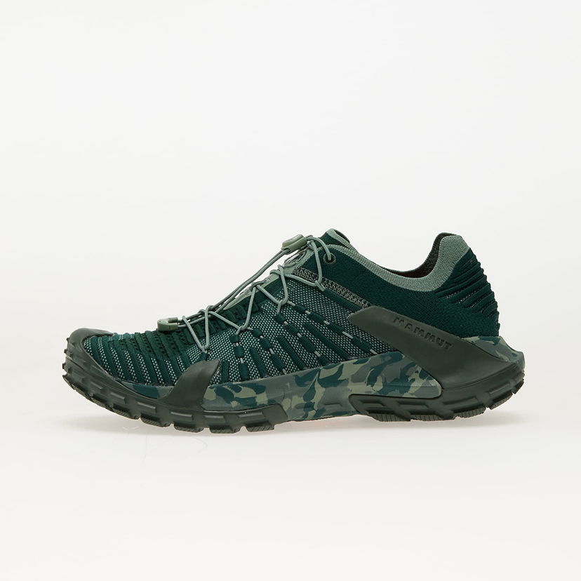 Superge in čevlji Mammut Hueco Knit II Low Men Dark Jade-Jade Črna | 3020-06460 dark jade-jade