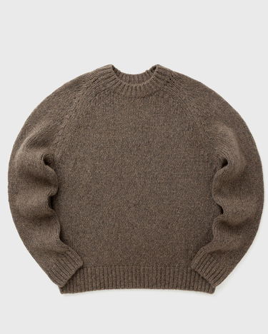 Pleteni pulover NORSE PROJECTS Birger Wool Raglan Sweater Rjava | N45-0657-9023, 0