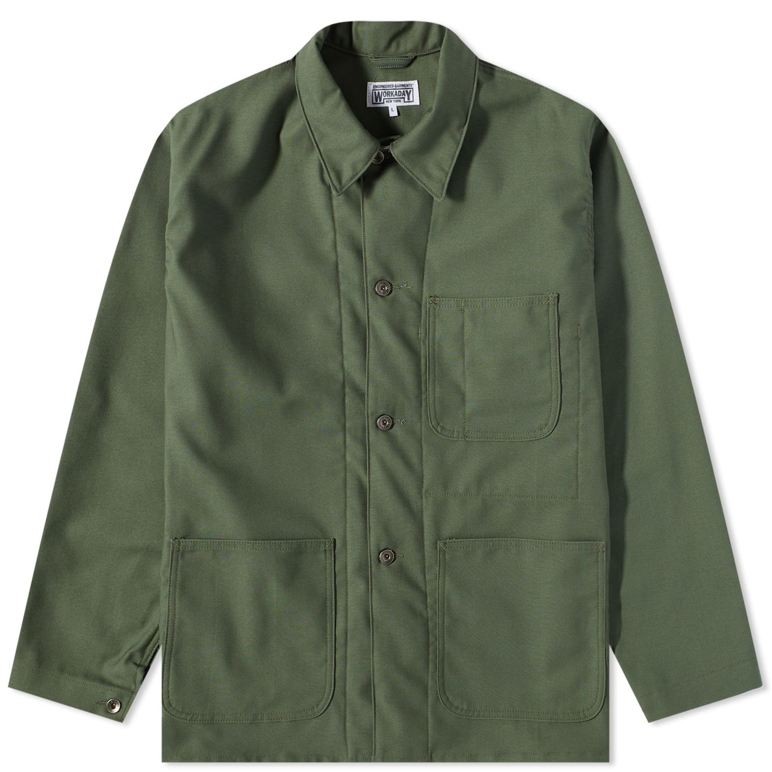 Jakna Engineered Garments Workaday Utility Jacket Zelena | 23S2WDD001-A, 0