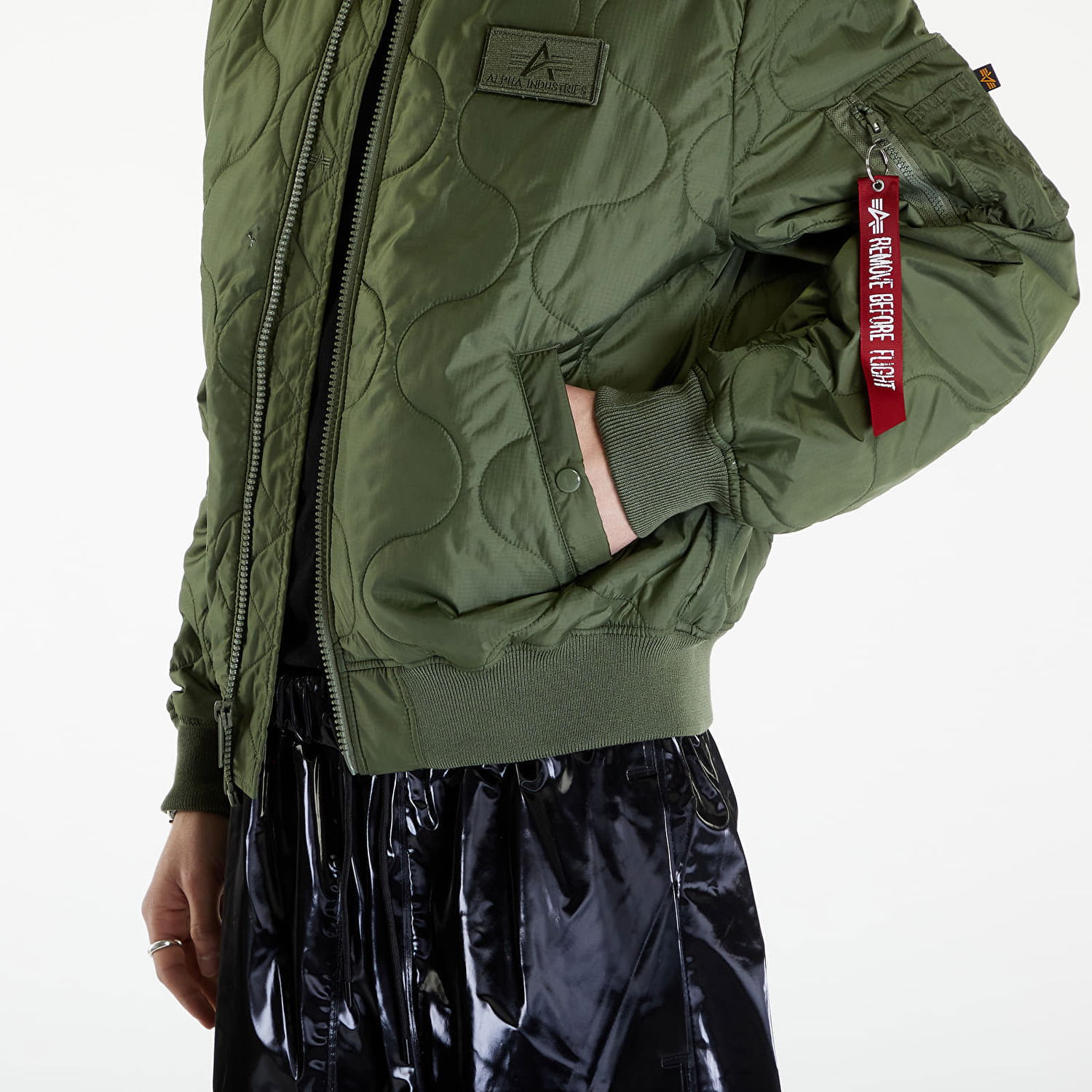 Bomber jakna Alpha Industries MA-1 ALS Sage Green Zelena | 136135 01, 1