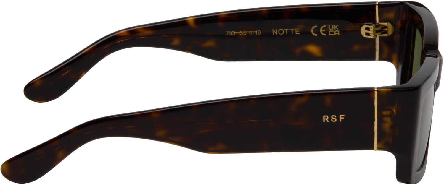 Sončna očala RETROSUPERFUTURE RETROSUPERFUTURE Notte Square Sunglasses Rjava | 7IO, 1