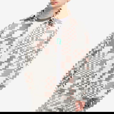 Srajce ERL Checkerboard Canvas Shirt Večbarvna | ERL08J010-BKW, 2