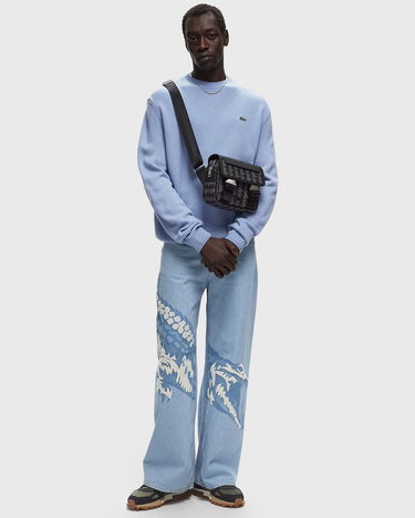 Pleteni pulover Lacoste Crewneck Pullover Modra | AH2916-HBP, 1