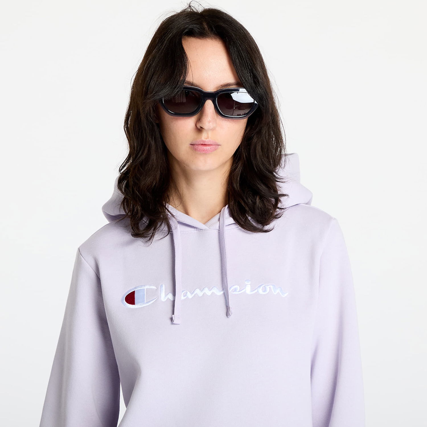 Pulover Champion Hooded Sweatshirt Purple Lila | 117529 CHA VS057, 1
