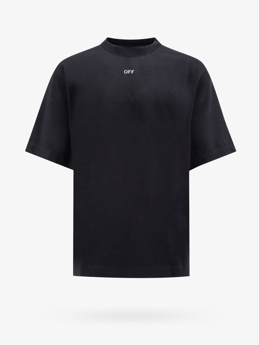 Majica Off-White T-SHIRT Črna | OMAA120C99JER0051001
