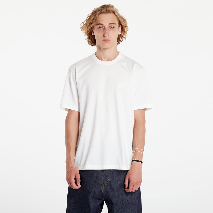 Majica Y-3 Regular Short Sleeve Tee Core White Bela | JD9829