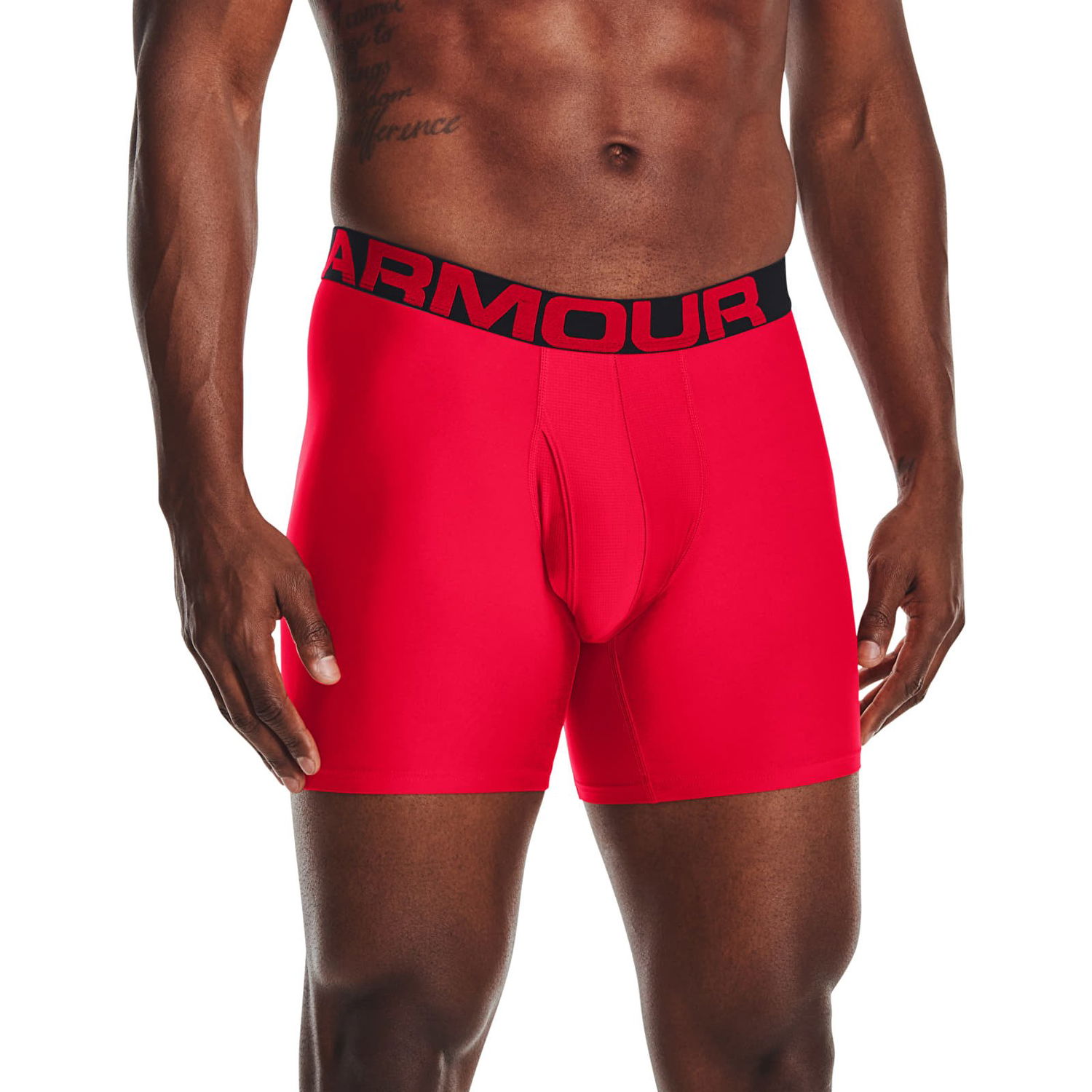 Spodnje perilo in nogavice Under Armour Tech 6In 2 Pack Rdeča | 1363619-600, 0