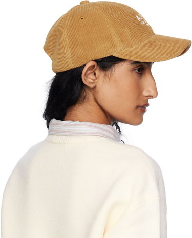 Kapa A.P.C. A.P.C. Charlie 'Rue Madame' Corduroy Baseball Cap Bež | COHBB-M24163, 2