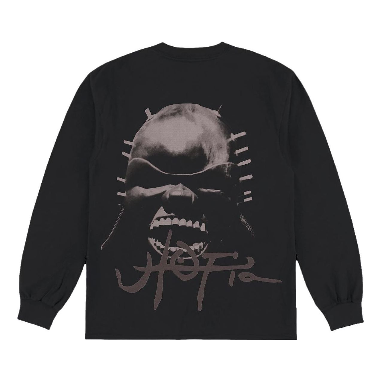 Majica Cactus Jack by Travis Scott Travis Scott Utopia A1 Long Sleeve T-Shirt Črna | TSUT-BS11, 0