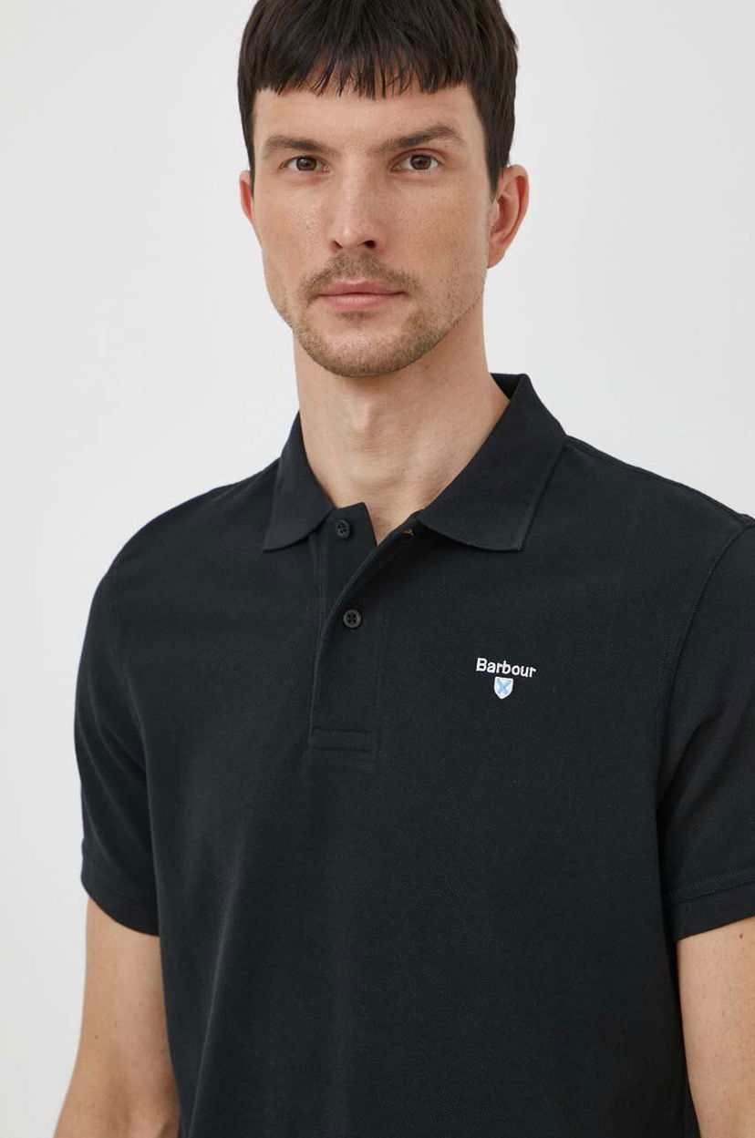 Polo majica Barbour Barbour Polo Shirt MML0358 Črna | MML0358