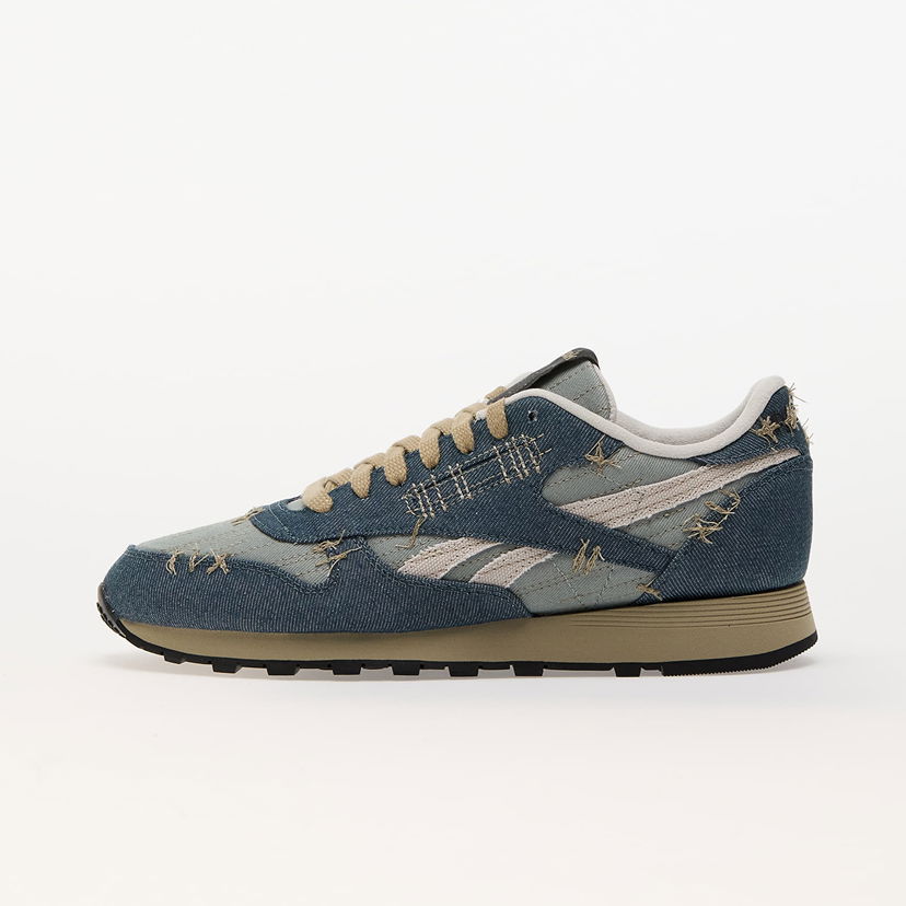 Superge in čevlji Reebok Classic Leather Hoops Blue/ Astral Grey/ Night Black Modra | 100200782