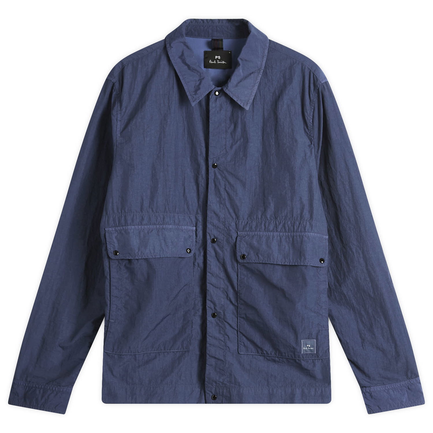 Jakna Paul Smith Paul Smith Unlined Two-Pocket Jacket, Size Large Modra | M2R-453Z-P22257-47, 0