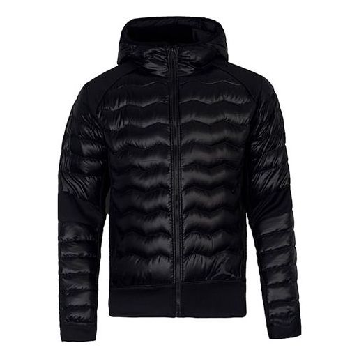 Puhovka Jordan Air Jordan Stay Warm Hooded Down Jacket Črna | 807948-010