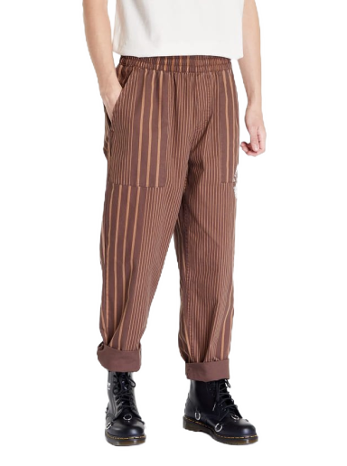 Hlače Pleasures Optics Easy Pant Rjava | P22W035 BROWN