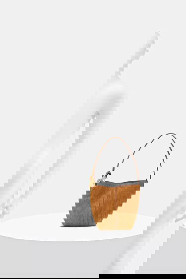 Torbica JW Anderson JW Anderson The Jwa Corner Small Bucket Bag Rjava | HB0740.LA0375, 5