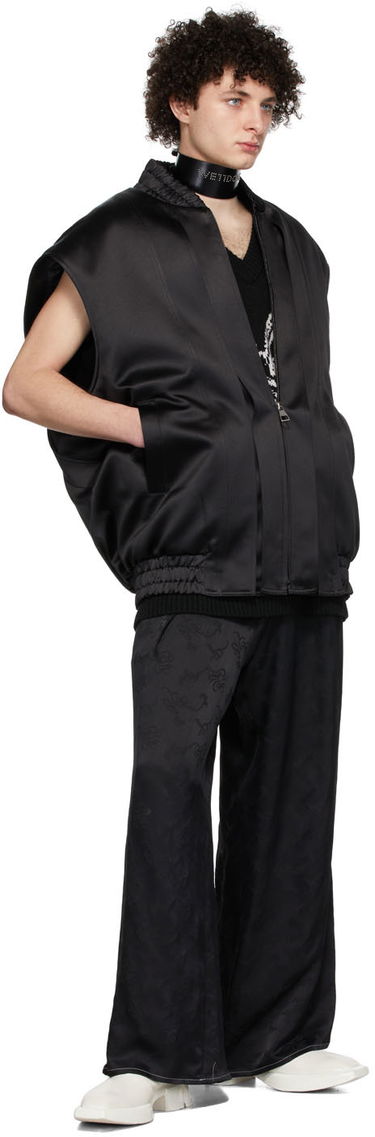 Telovnik We11done We11done Bomber Vest Črna | WD-VT1-22-005-U-BK, 3