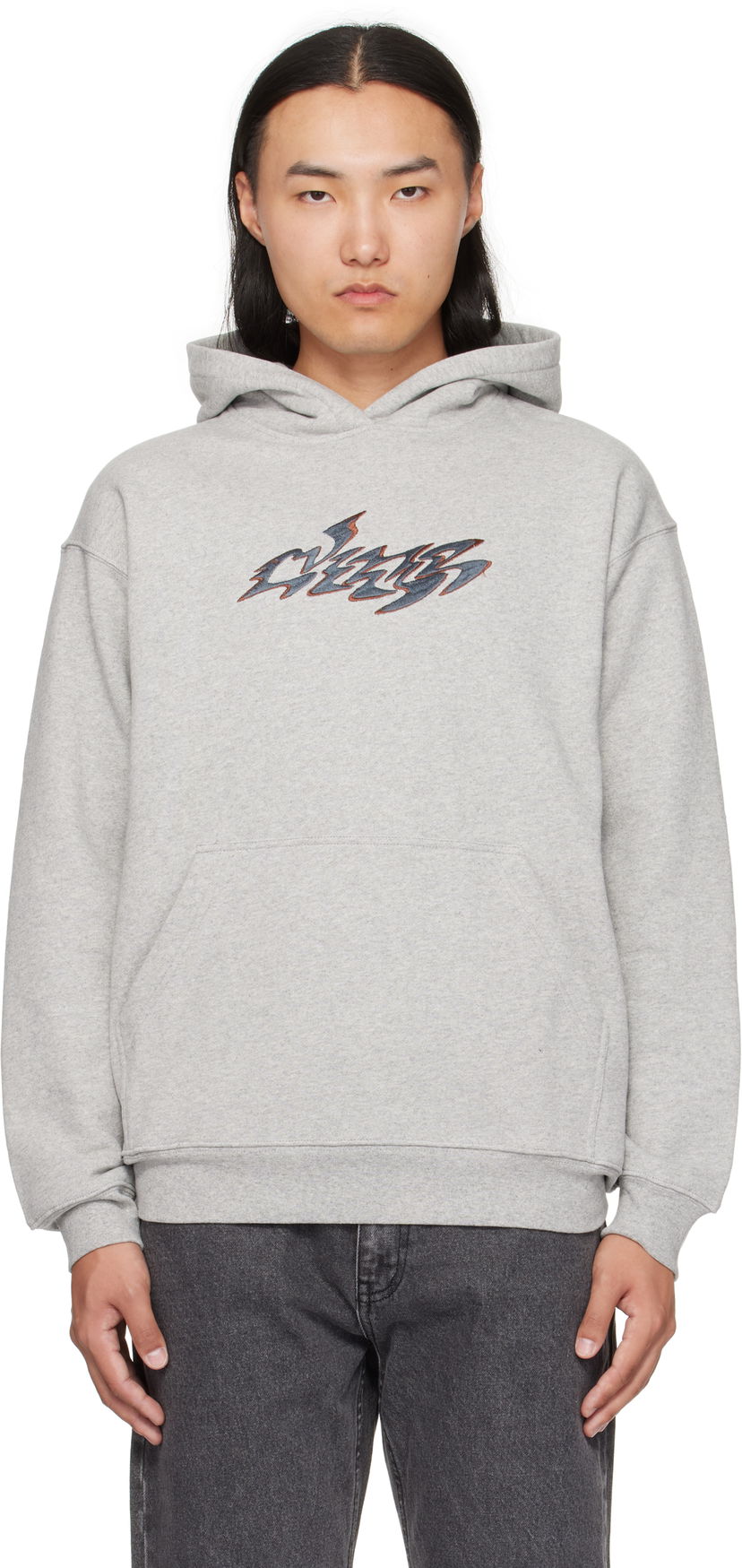 Pulover Dime Dime Disco Hoodie Siva | DIMEFA2554GRY