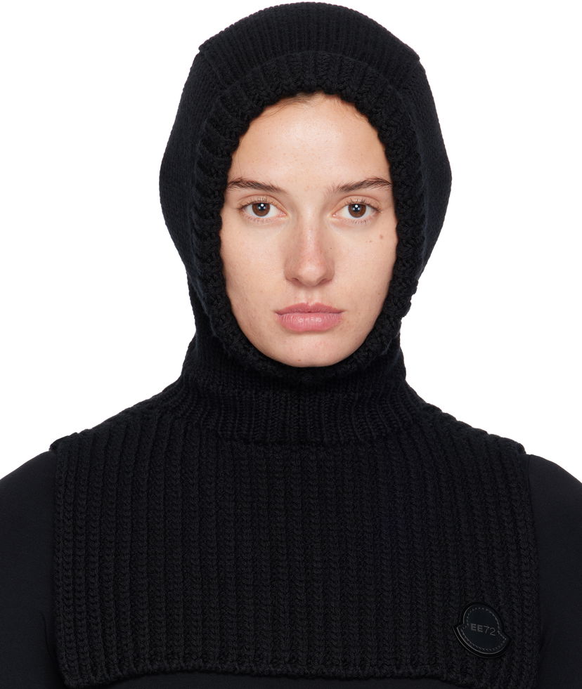 Klobuk Moncler Wool Balaclava from Moncler Genius x EE72 Collection Črna | K24033G00001M6727