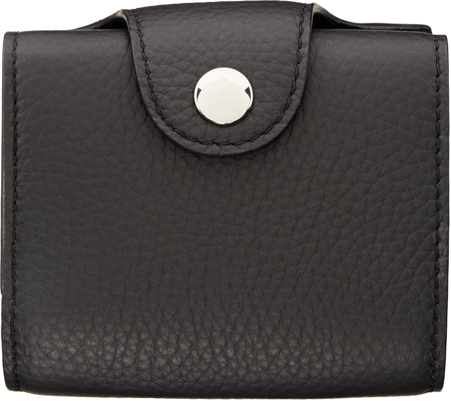 Denarnica A.P.C. A.P.C. Charles Trifold Leather Wallet Črna | PXCBC-H63593, 0