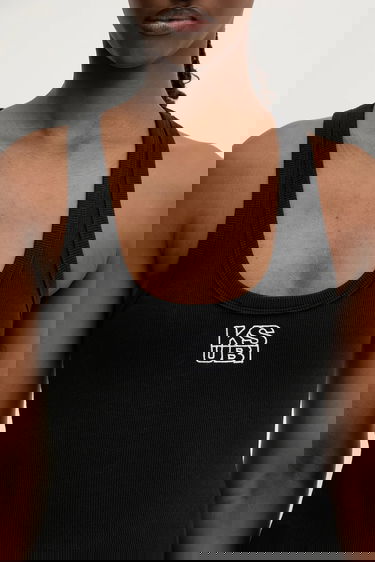 Majica brez rokavov Ksubi KSUBI Stacked Origin Tank Top Črna | WPS24TA006, 3