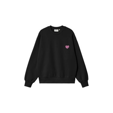 Pulover Carhartt WIP Black Graphic Print Sweatshirt Črna | I034419_8, 3