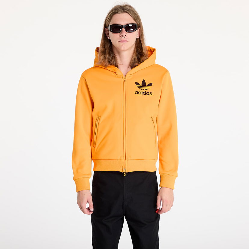 Pulover adidas Originals Wales Bonner x Track Hoodie Orange Oranžna | JJ2938