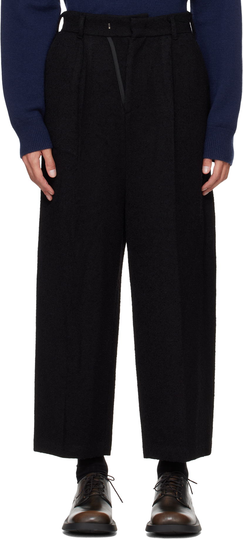 Hlače ADER ERROR Brushed Trousers Črna | BN01FWSA0210BK