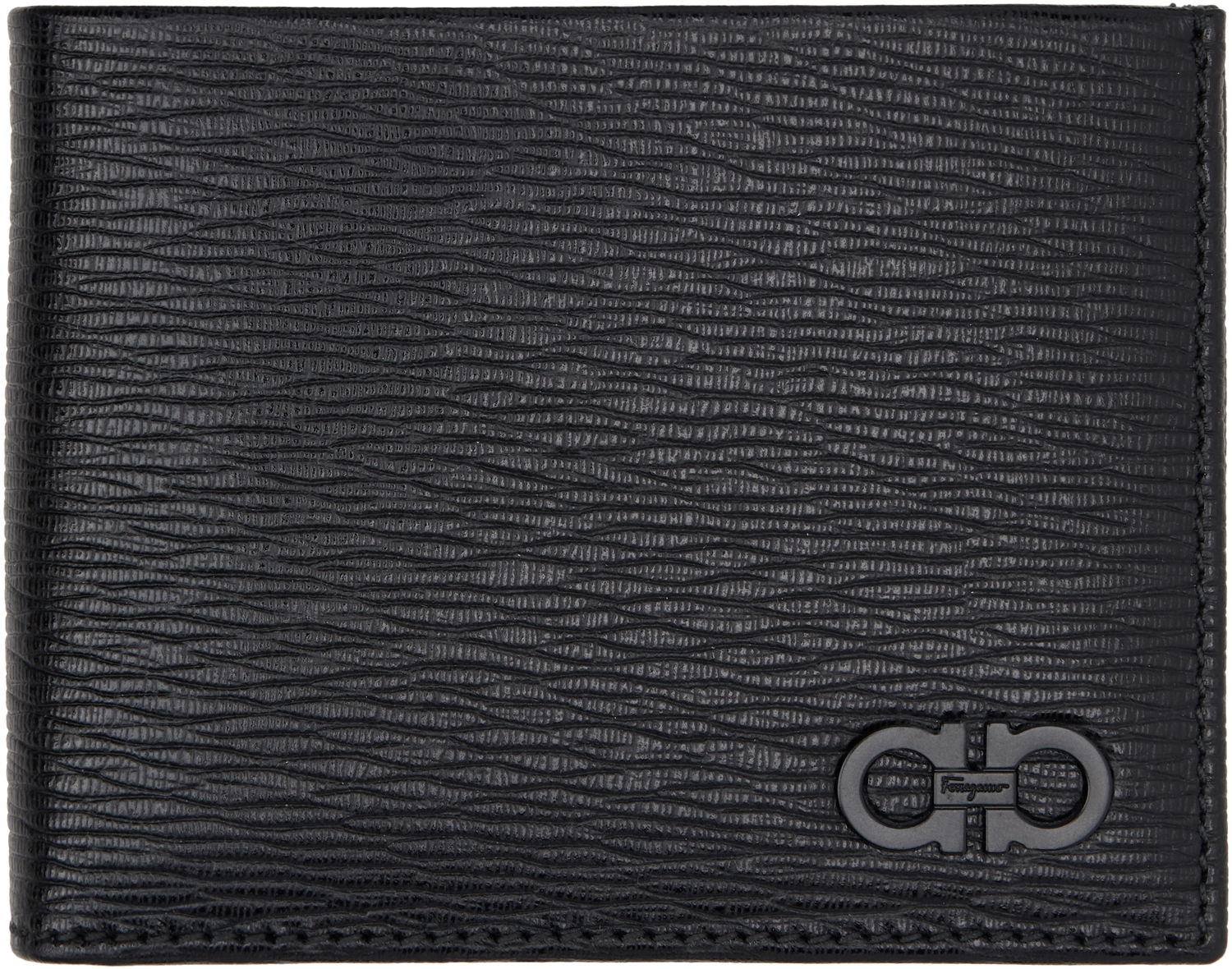 Denarnica FERRAGAMO ID Window Wallet Črna | 733347, 0