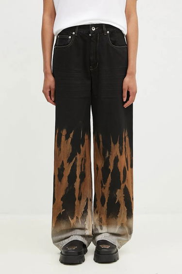 Kavbojke Rick Owens Geth High Waist Jeans Črna | DS02D2305.BSUN, 0