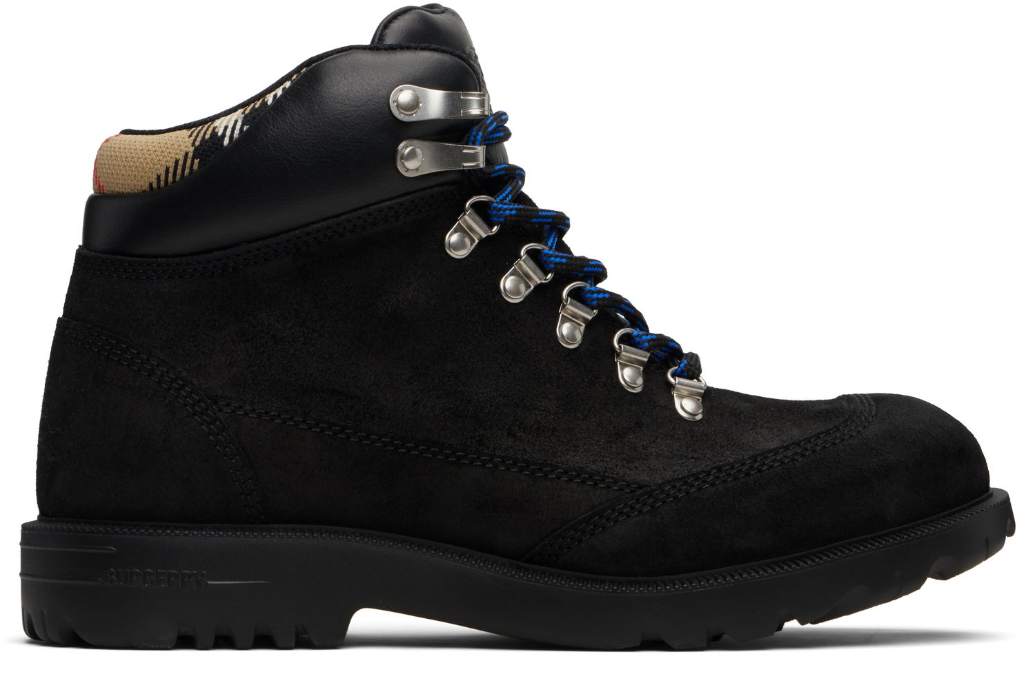 Superge in čevlji Burberry Burberry Moor Hiking Boots Črna | 8111674, 0