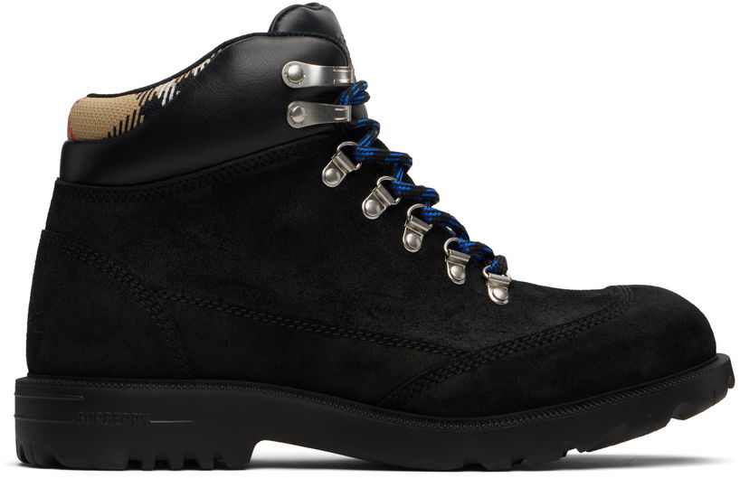 Superge in čevlji Burberry Burberry Moor Hiking Boots Črna | 8111674