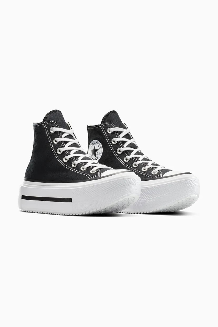 Superge in čevlji Converse Chuck Taylor All Star Lift Double Stack Črna | A12975C