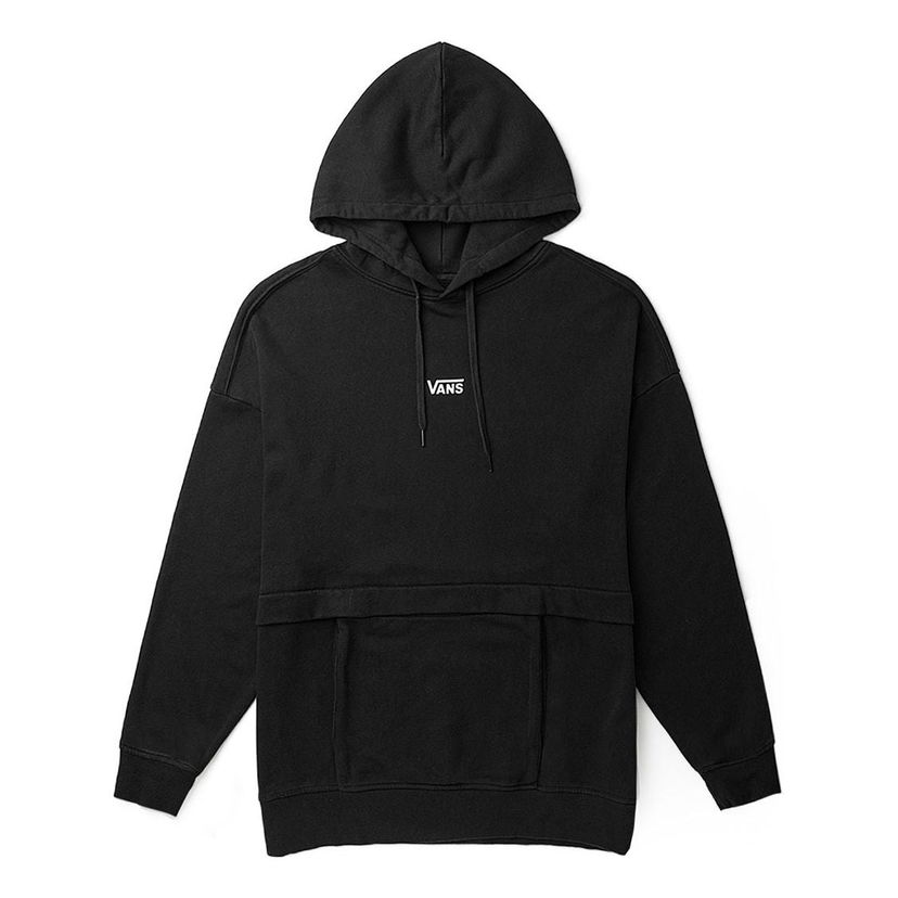 Pulover Vans Side Stripe Hoodie Črna | VN000BYNBLK