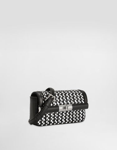 Torba za čez ramo Dolce & Gabbana Dolce & Gabbana Marlene Minibag Crossbody With Checkered Weave Večbarvna | BP3415A9N7989697, 2