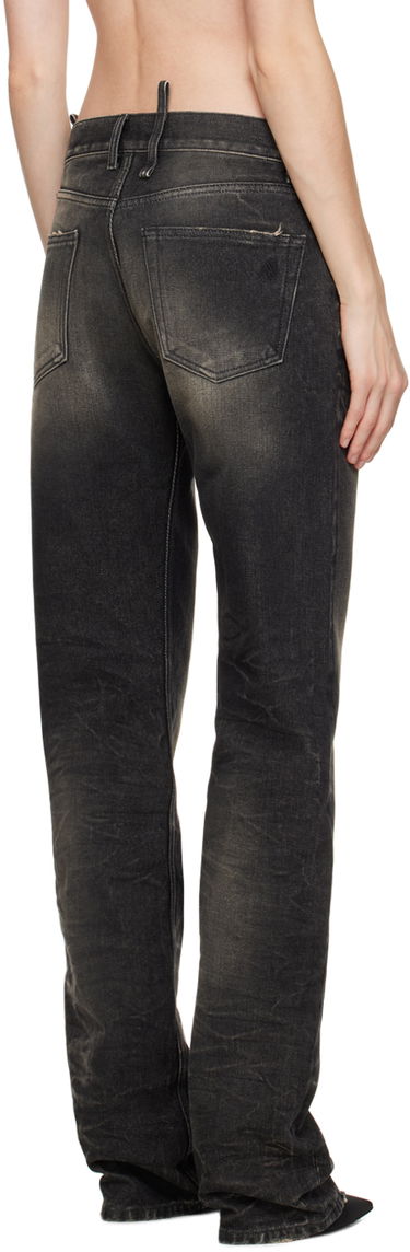 Kavbojke The Attico Attico Long Jeans Črna | 242WCP171 D075, 2