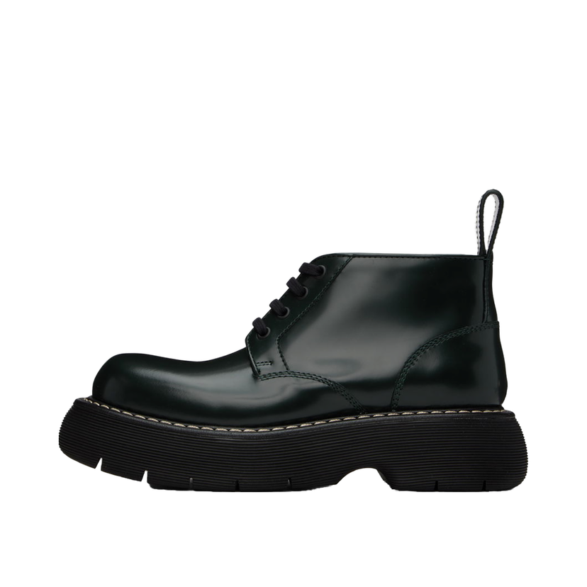 Superge in čevlji Bottega Veneta Swell Lace-Up Boots "Khaki" Zelena | 651256 V20V0
