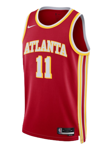 Dres Nike Atlanta Hawks Icon Edition 2022/23 Dri-FIT NBA Swingman Jersey Rdeča | DN1995-657