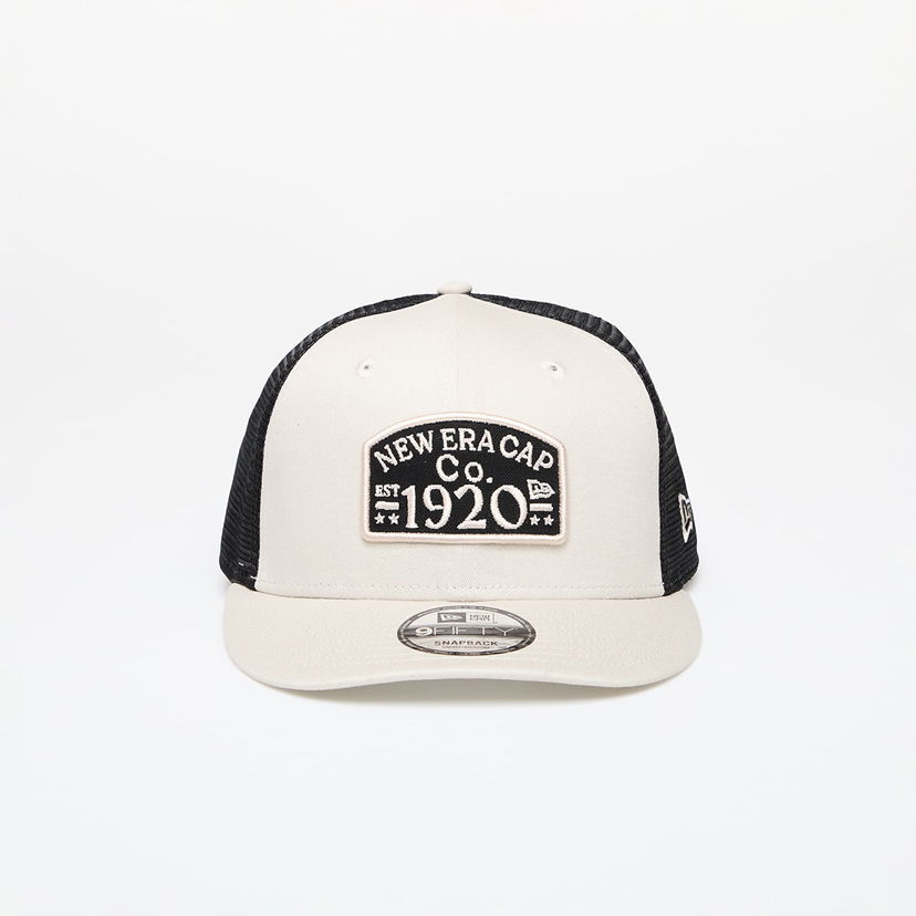 Kapa New Era Patch 9 FIFTY Trucker Cap Stone Bež | 60565414