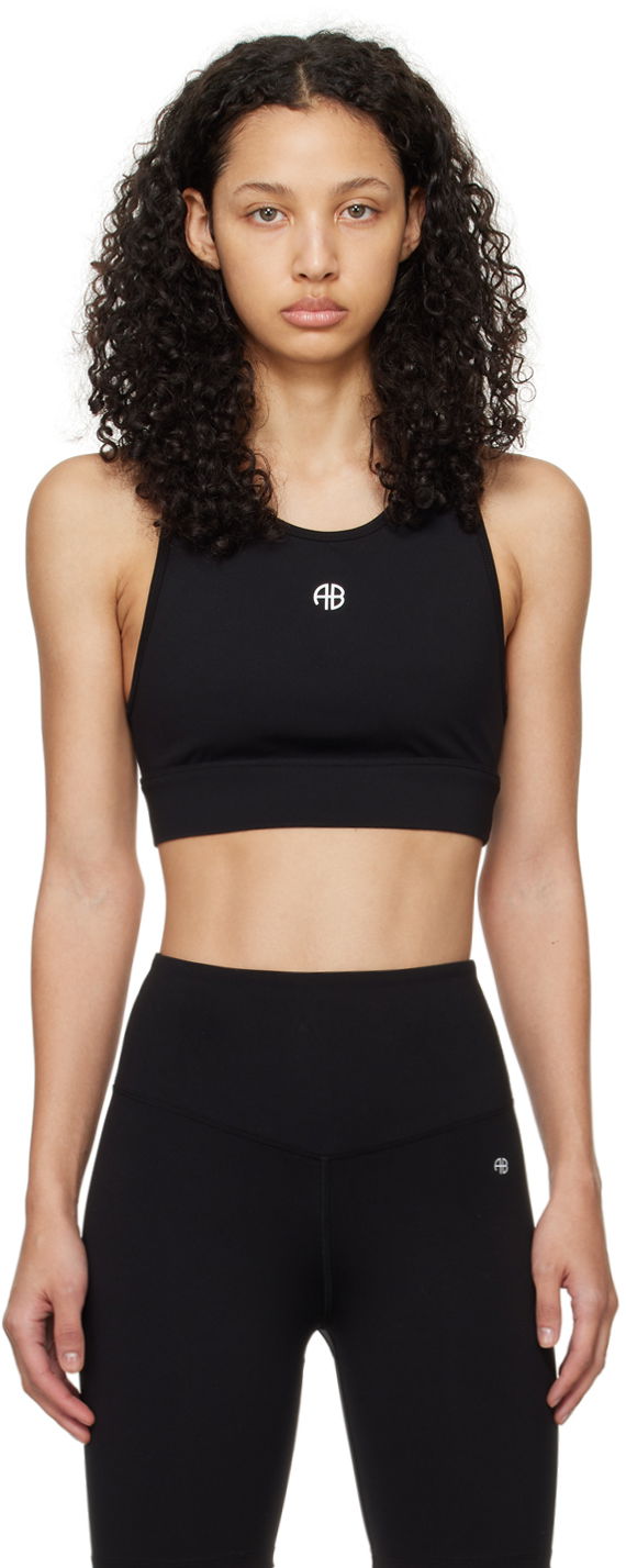 Modrček Anine Bing Blair Black Sports Bra Črna | S-10-0071-000