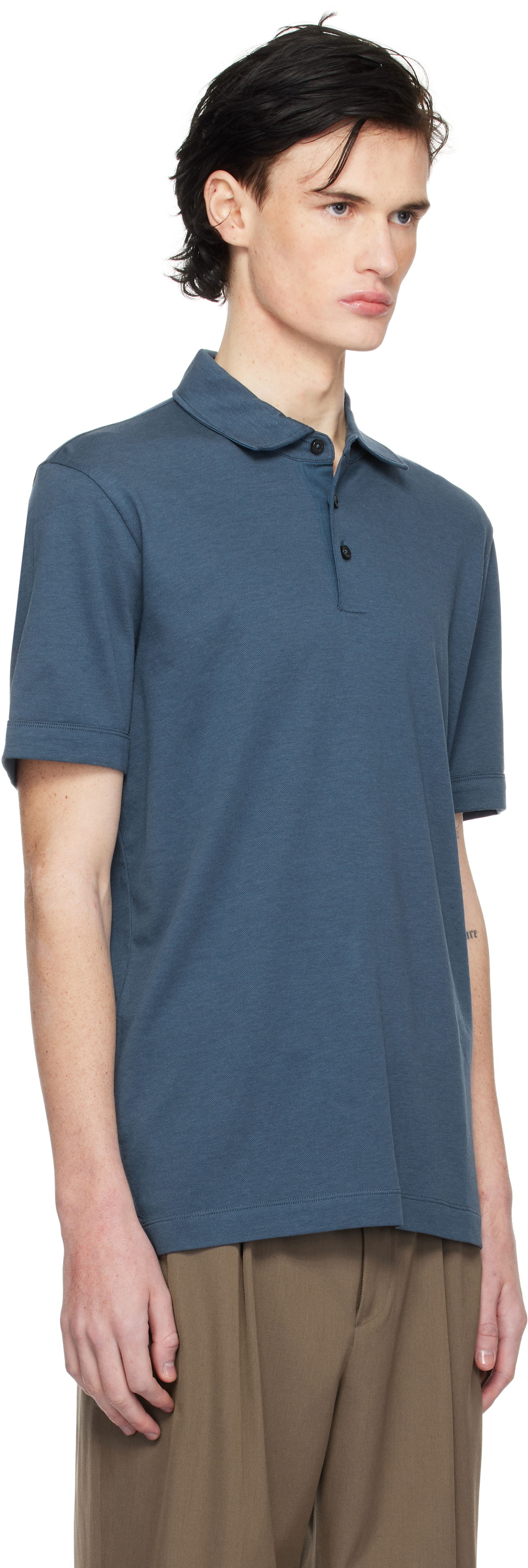 Polo majica BOSS Three-Button Polo Shirt Bela | 50521106, 1