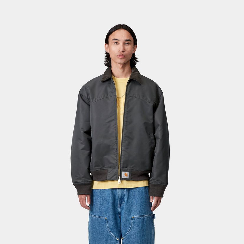 Jakna Carhartt WIP WIP Santa Fe Alumni Jacket Siva | I035147_9