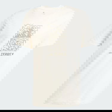 Majica adidas Performance Terrex Graphic Tee Bež | JN4267, 3