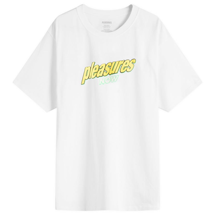 Majica Pleasures Quench Graphic T-Shirt, Size Large Bela | P25SU043-WHT
