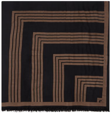 Šala rag & bone Rag & Bone Harlow Geo Scarf Rjava | WJW24HS1034WO34, 1