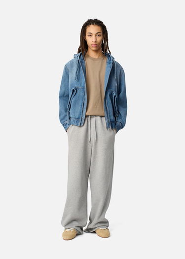 Jakna AXEL ARIGATO Reed Hooded Zip Denim Jacket Modra | A3156001, 4