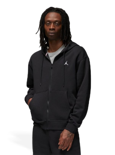 Pulover Jordan Essentials Full-Zip Fleece Hoodie Črna | DQ7350-010