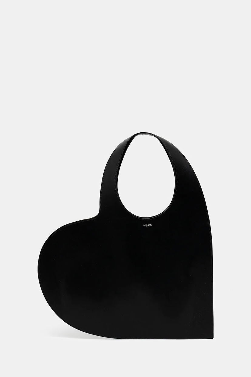Tote bag Coperni Coperni Double Heart Tote Bag Črna | COPBA113F6062
